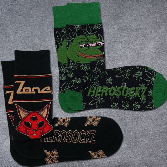 HEROSOCKZ LAGZONE X PEPE SOCKS BUNDLE