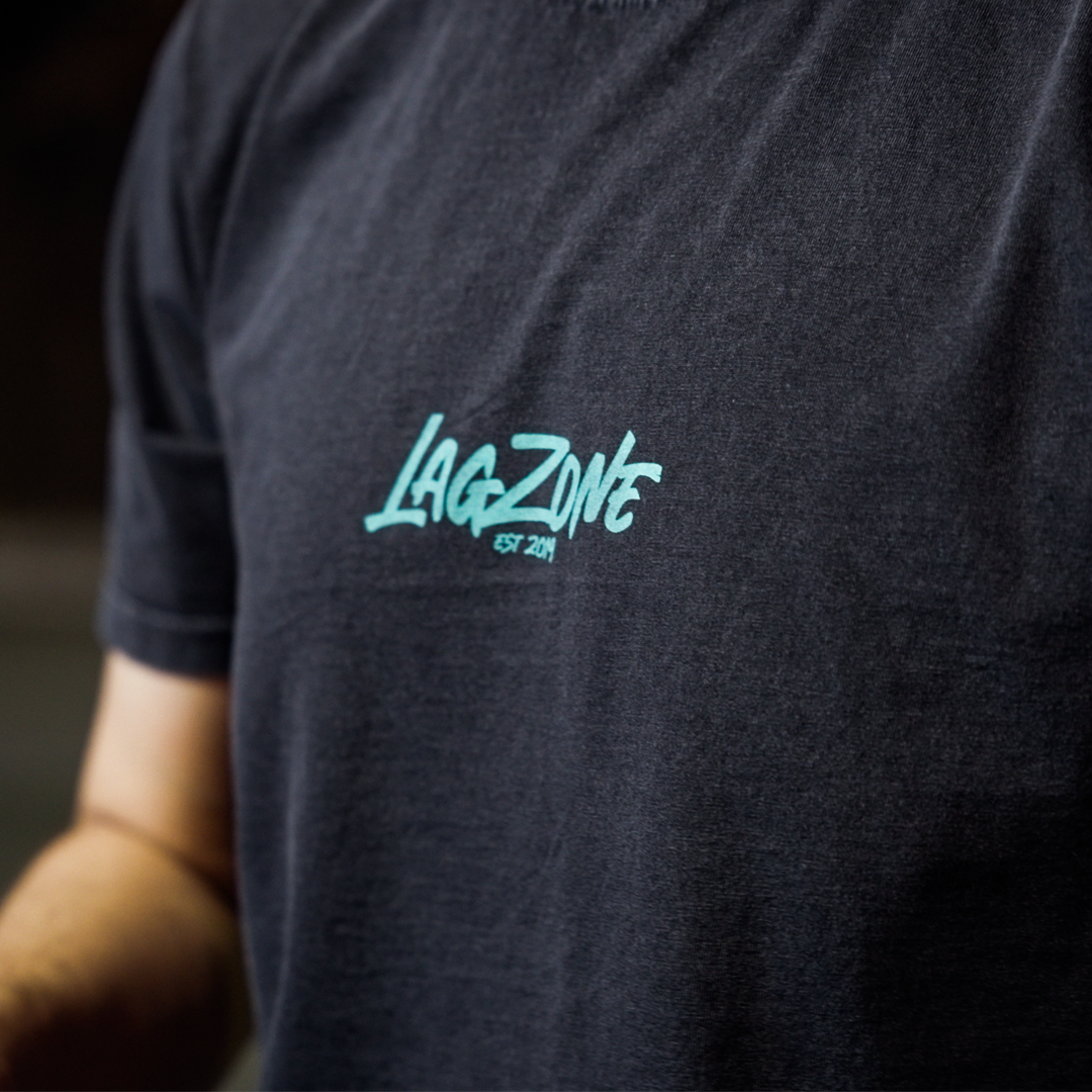 LAGMASTERPIECE | 2025 LAGZONE T-SHIRT STONE WASHED *LIMITED EDITION*